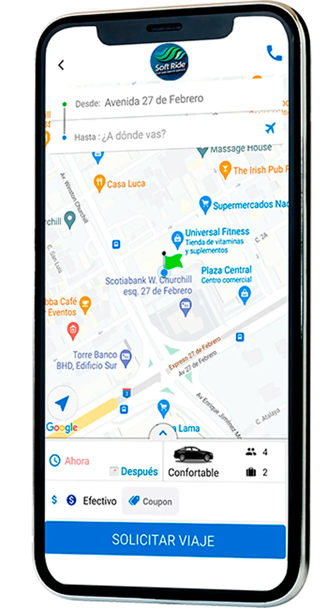 Aplicación SoftRide